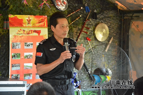 泸州中院联谊驻泸部队：忆峥嵘岁月&nbsp;强使命担当(图3)