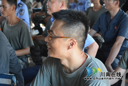 泸州中院联谊驻泸部队：忆峥嵘岁月&nbsp;强使命担当(图7)