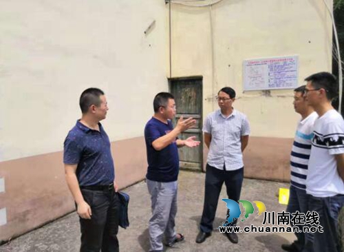 泸州市自然资源和规划局到古蔺县检查主汛期地灾防治及矿产资源管理工作(图1)