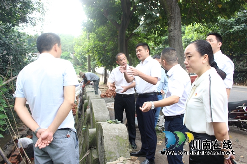 肖刚率队到泸县玉蟾街道调研脱贫攻坚和生态环保工作(图2) 肖刚率队到泸县玉蟾街道调研脱贫攻坚和生态环保工作(图2)