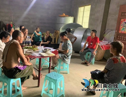 合江县九支镇开展“感恩奋进，礼赞新中国成立70周年”宣讲活动(图3)