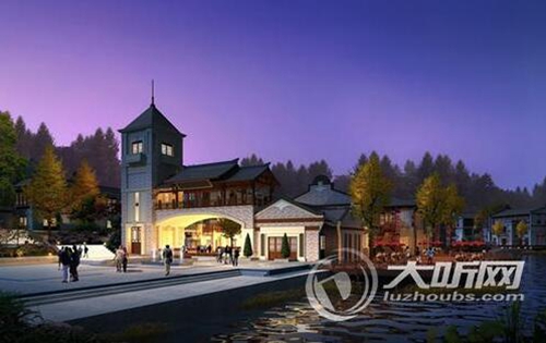 泸州长江湿地公园·水街预计10月底完工(图4)