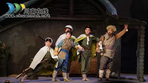 经典现代京剧《智取威虎山》9月3日泸州献演(图7)