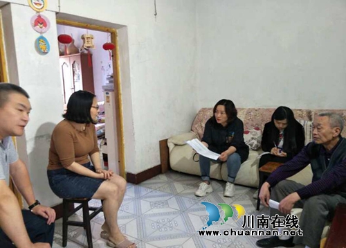 龙马潭区红星街道总工会开展困难职工摸底调查工作