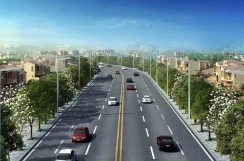 沱江新城云峰路道路工程项目有序推进(图1)