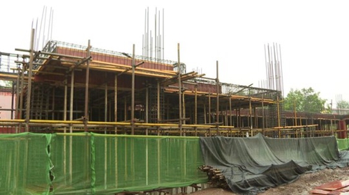 雨季“热度”不减&nbsp;江阳区援建幼儿园年底竣工(图1)