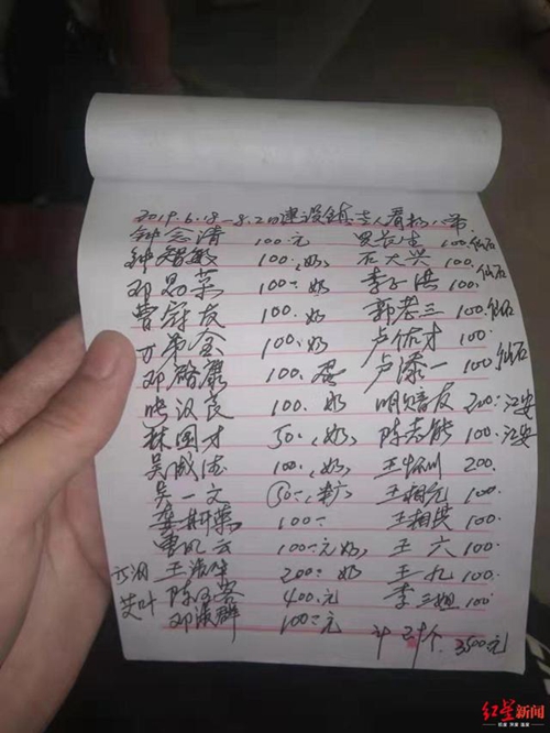 自贡“杨八爷”：捐资近100万&nbsp;筑堰修路帮老人(图2)