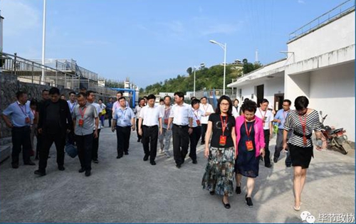 三省四市政协主席视察合江赤水河流域治理工作(图7)