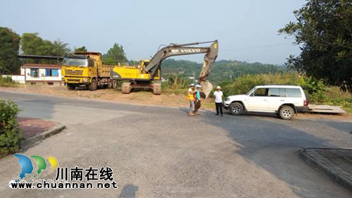 合江县赤水河流域环线旅游公路建设有了新进展(图1)