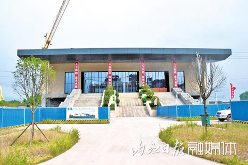 内江师院新校区项目已累计完成投资逾15亿元(图1)