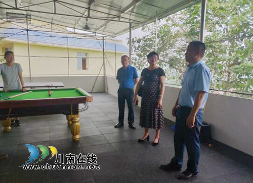 合江县总工会到参宝镇调研工会阵地建设(图1)