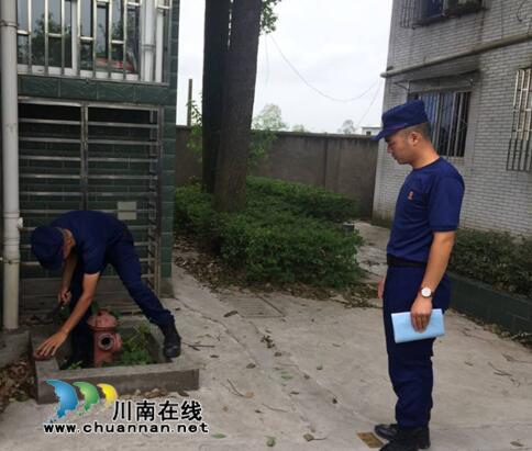 泸县消防大队、云龙镇安办、教管中心联合开展学校开学前消防安全大检查(图1)