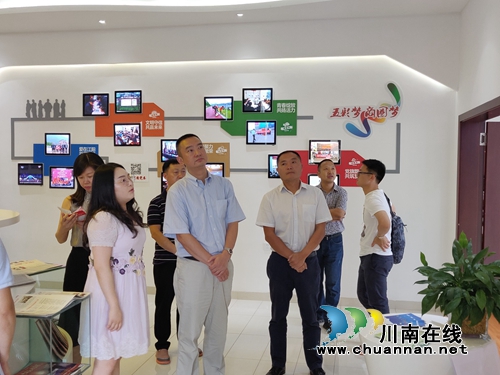 省市场监管局（省民营办）调研华阳街道佳乐商圈非公企业党建工作(图1)