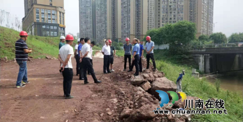 李云春率队督导龙马潭玉带河水环境提升工程项目推进情况(图2)