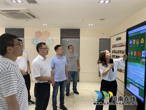 雅安市文明办考察调研泸州华阳街道康乐社区巩固创建全国文明城市创建成果工作(图1)