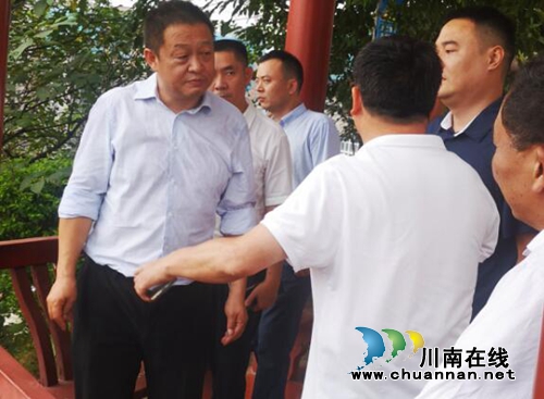 李志刚一行莅临四川三河职业学院调研指导工作(图1)