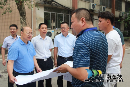 李云春到泸县云龙镇调研雨污分流情况(图1)