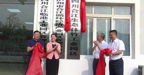 合江县生态林竹工业园区正式挂牌成立(图1)