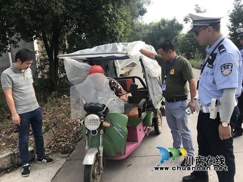 泸县立石镇开展“三联动”道路交通安全大检查(图3)