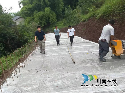 纳溪区棉花坡镇：人大代表督促农村公路建设项目(图1)