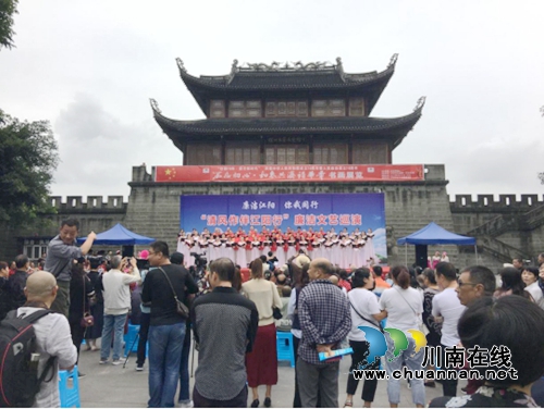 “清风作伴江阳行”廉洁文艺演出走进江阳区北城街道(图1)