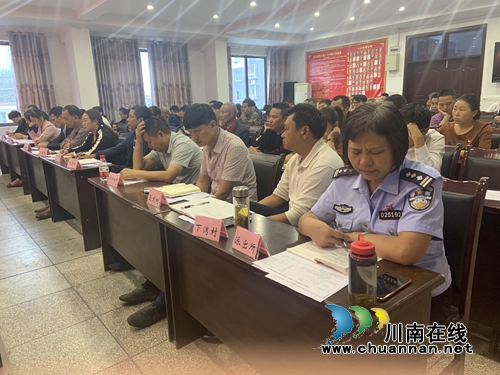 泸县立石镇召开“不忘初心、牢记使命”主题教育工作会(图2)