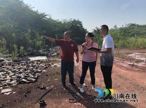 泸州市自然资源和规划局长开区分局中秋节前开展储备土地安全巡查工作(图1)