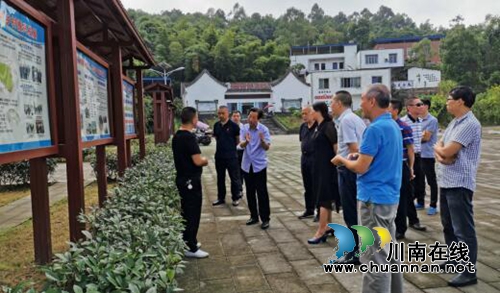 浙江省政府参事调研泸县土地制度改革试点工作(图1)