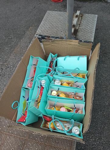 中秋小长假后&nbsp;自贡消防员再次收到暖心礼物(图1)