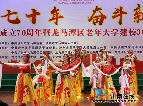 龙马潭举行老年大学建校30周年大会(图4)