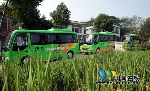 泸州全域公交线路成全国新能源公交高品质线路(图2)