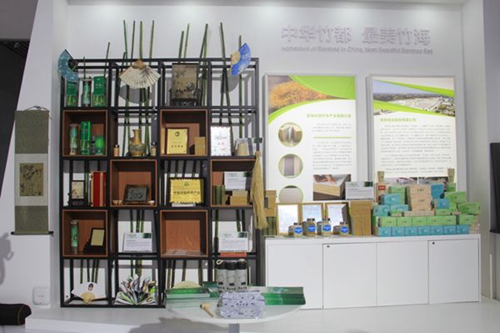 宜宾长宁6家竹企业参加西博会进出口商品展(图1)