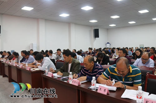 泸县百和镇召开“不忘初心，牢记使命”主题教育工作会(图2)