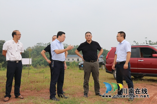 泸县县委副书记、代理县长曹阳到百和镇调研指导工作(图2)