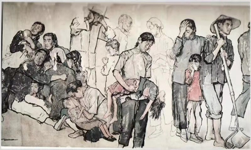 蒋兆和艺术作品展在北京鲁迅博物馆开展(图4) 蒋兆和艺术作品展在北京鲁迅博物馆开展(图4)