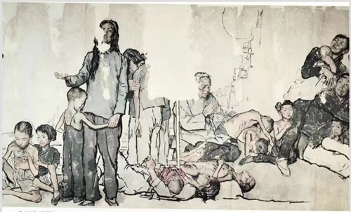 蒋兆和艺术作品展在北京鲁迅博物馆开展(图5) 蒋兆和艺术作品展在北京鲁迅博物馆开展(图5)