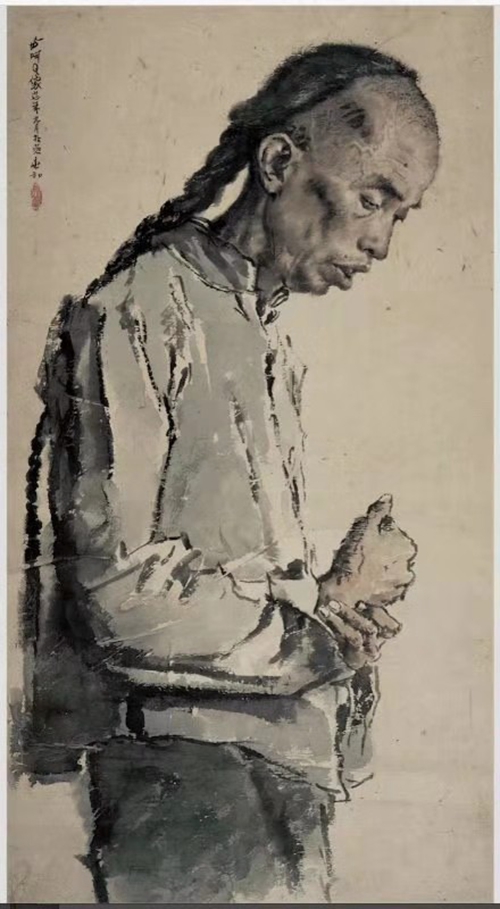 蒋兆和艺术作品展在北京鲁迅博物馆开展(图6) 蒋兆和艺术作品展在北京鲁迅博物馆开展(图6)