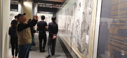 蒋兆和艺术作品展在北京鲁迅博物馆开展(图10) 蒋兆和艺术作品展在北京鲁迅博物馆开展(图10)