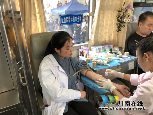 泸县太伏中心卫生院开展无偿献血活动(图3)