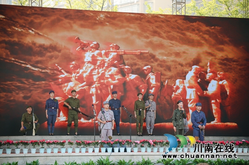 龙马潭：鱼塘街道群众文化艺术节&nbsp;礼赞祖国(图4)