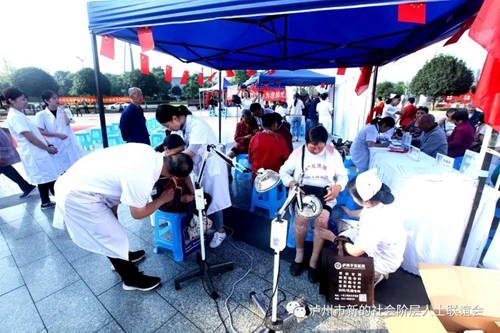 泸州新的社会阶层人士开展庆祝国庆70周年活动(图4)