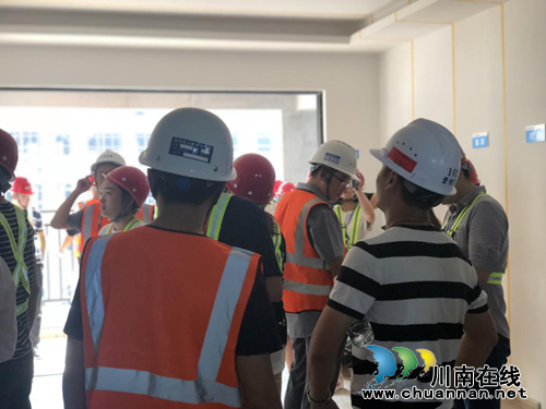 碧桂园•川江首府项目举行工地开放日活动(图6)