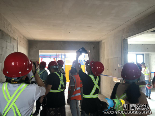 碧桂园•川江首府项目举行工地开放日活动(图7)