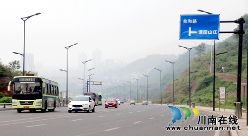 龙马潭区兆和路国庆节前全线通车