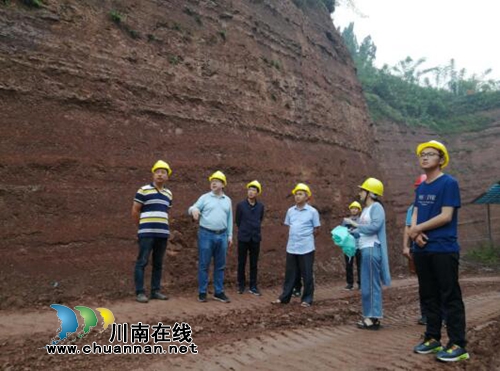 泸州市自然资源和规划局检查纳溪区分局国庆节前安全生产工作(图1)