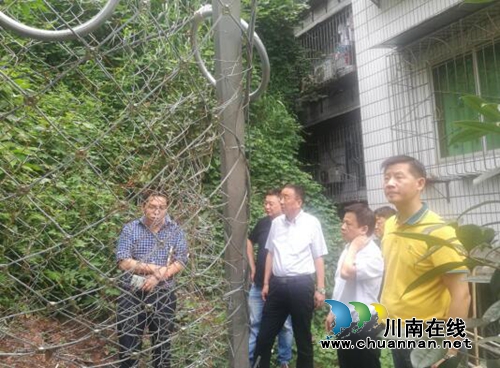 叶祥九到泸州市自然资源和规划局龙马潭区分局督查节前安全生产工作(图1)