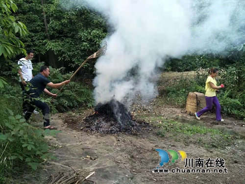 泸县立石镇全力开展秸秆禁烧管控巡查工作(图1) 泸县立石镇全力开展秸秆禁烧管控巡查工作(图1)