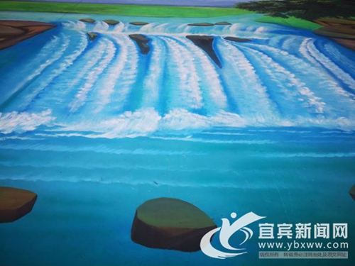 有花海有3D彩绘 升级后的宜宾滨江公园安逸!(图3) 有花海有3D彩绘 升级后的宜宾滨江公园安逸!(图3)