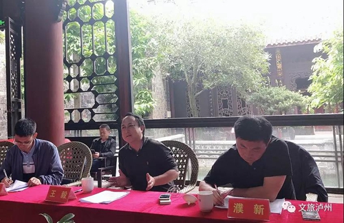 四川省文旅厅副厅长王毅调研泸州文物保护工作(图1)