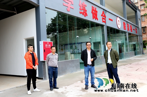 四川融通安防集团董事长调研泸州融通消防职业技能培训学校(图1)